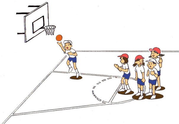 バスケットボールシュートゲーム